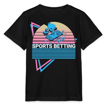 Paris sportifs Bettor Rétro - T-shirt bio MINI CREATOR Stanley/Stella Enfant - noir - Devant - Mikhail (115cm)