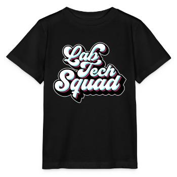 Lab Technician Lab Tech Squad Clinical Laboratory - Stanley/Stella Kinder T-Shirt MINI CREATOR  - Schwarz - Vorne - Mikhail (115cm)