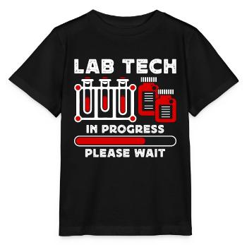 Lab Technician Lab Tech In Healthcare Laboratory - Stanley/Stella Kinder T-Shirt MINI CREATOR  - Schwarz - Vorne - Mikhail (115cm)