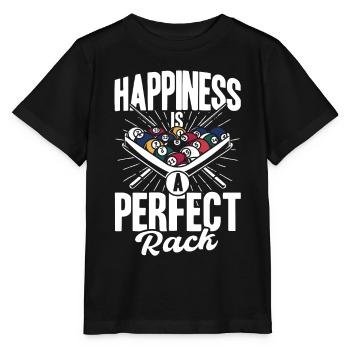 Idée cadeau billard Billard Player Pool Snooker - T-shirt bio MINI CREATOR Stanley/Stella Enfant - noir - Devant - Mikhail (115cm)