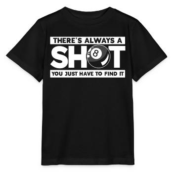 Idée cadeau billard Billard Player Pool Snooker - T-shirt bio MINI CREATOR Stanley/Stella Enfant - noir - Devant - Mikhail (115cm)