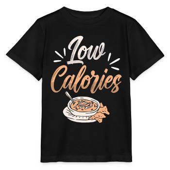 Low Carb Diet Low Calories Nutrition Healthy Diet - Stanley/Stella MINI CREATOR Kids’ T-Shirt - black - Front - Mikhail (115cm)