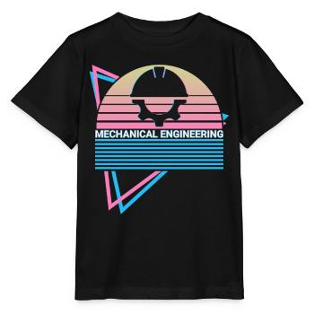 Génie mécanique Rétro - T-shirt bio MINI CREATOR Stanley/Stella Enfant - noir - Devant - Mikhail (115cm)