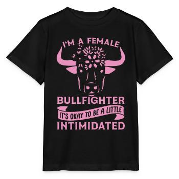 Tauromachie Je suis une torero Clown de rodéo - T-shirt bio MINI CREATOR Stanley/Stella Enfant - noir - Devant - Mikhail (115cm)