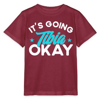 Radiology Radiologist Radiology Technician - Stanley/Stella MINI CREATOR Kids’ T-Shirt - burgundy - Front - Kain (125cm)