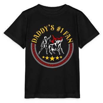 Arène #1 de l’arène #1 de la tauromachie - T-shirt bio MINI CREATOR Stanley/Stella Enfant - noir - Devant - Mikhail (115cm)