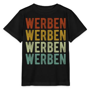 Advertise City Retro Vintage - Stanley/Stella MINI CREATOR Kids’ T-Shirt - black - Front - Mikhail (115cm)