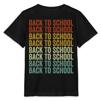 Back to school - Stanley/Stella MINI CREATOR Kids’ T-Shirt - black - Front - Mikhail (115cm)