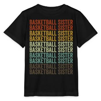 Basketball Sister Basketball Sister - T-shirt bio MINI CREATOR Stanley/Stella Enfant - noir - Devant - Mikhail (115cm)