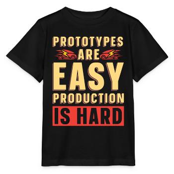 Les prototypes d’intelligence artificielle sont des robots faciles - T-shirt bio MINI CREATOR Stanley/Stella Enfant - noir - Devant - Mikhail (115cm)