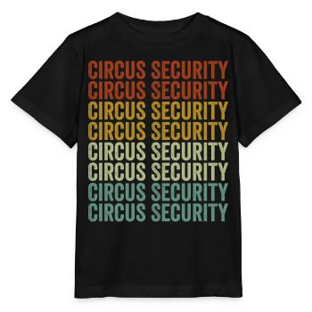 Circus Safety Circus staff Circus lovers L - Stanley/Stella MINI CREATOR Kids’ T-Shirt - black - Front - Mikhail (115cm)
