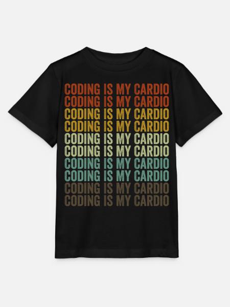 Coding ist meine Herzensangelegenheit Coding Softw - Stanley/Stella Kinder T-Shirt MINI CREATOR - Schwarz
