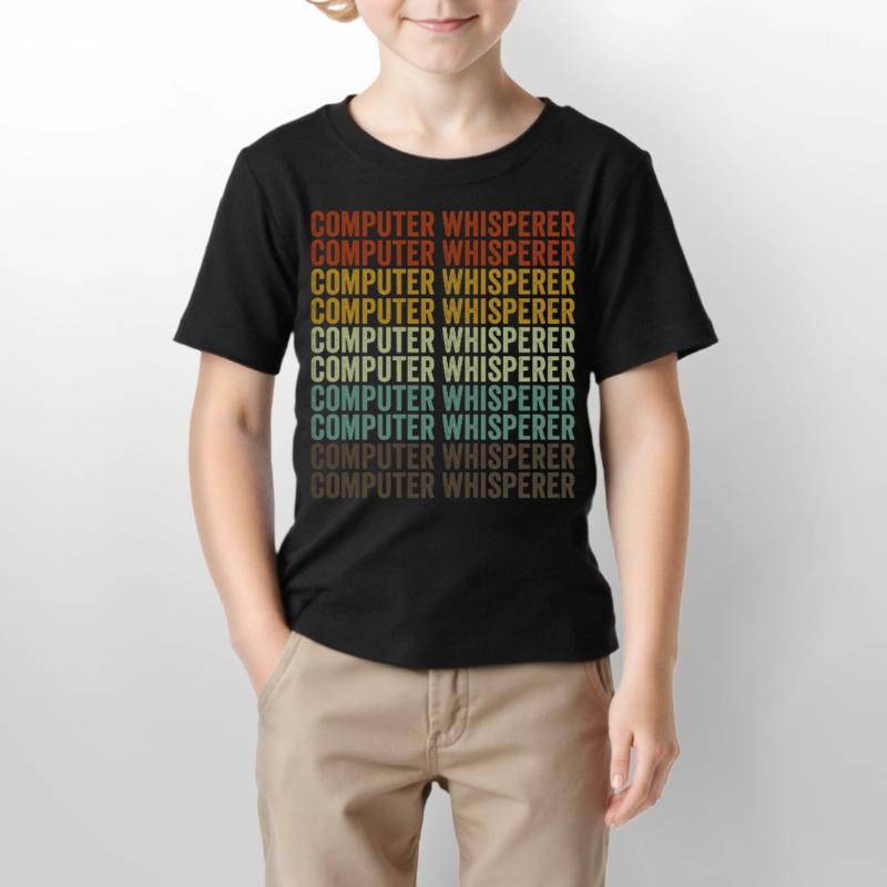 Computer Whisperer Computer Nerd IT Helpdesk Stanley/Stella MINI CREATOR Kids’ T-Shirt