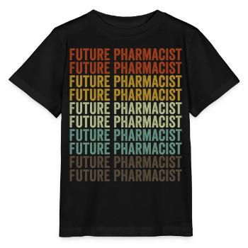 Future pharmacist Pharmacist Pharmacist - Stanley/Stella MINI CREATOR Kids’ T-Shirt - black - Front - Mikhail (115cm)