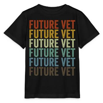 Future veterinarian Future veterinarian veterinarian - Stanley/Stella MINI CREATOR Kids’ T-Shirt - black - Front - Mikhail (115cm)