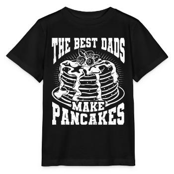 Pfannkuchen Food Lover Best Pancake Maker - Stanley/Stella Kinder T-Shirt MINI CREATOR  - Schwarz - Vorne - Mikhail (115cm)
