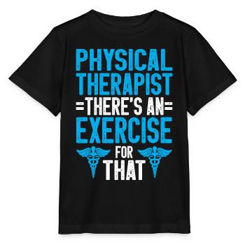 Physiothérapie Physiothérapeute Physiothérapeute - T-shirt bio MINI CREATOR Stanley/Stella Enfant - noir - Devant - Mikhail (115cm)