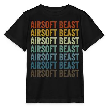 Airsoft Beast Airsoft Airsoft Jeu - T-shirt bio MINI CREATOR Stanley/Stella Enfant - noir - Devant - Mikhail (115cm)