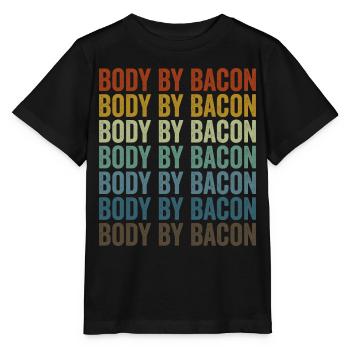 Body of Bacon Bacon Lover - Stanley/Stella MINI CREATOR Kids’ T-Shirt - black - Front - Mikhail (115cm)