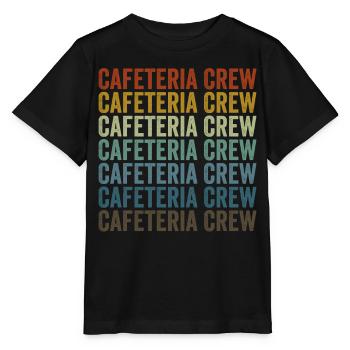 Cafeteria Crew Mittagessen Dame - Stanley/Stella Kinder T-Shirt MINI CREATOR  - Schwarz - Vorne - Mikhail (115cm)