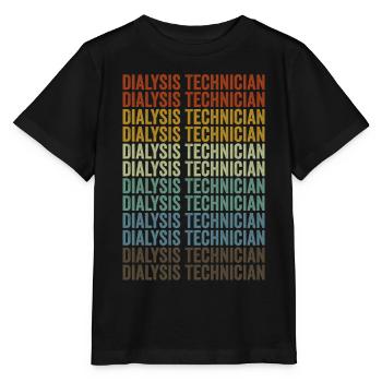 Dialysis Technician Dialysis Technician - Stanley/Stella MINI CREATOR Kids’ T-Shirt - black - Front - Mikhail (115cm)