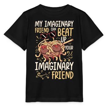 Dabbing Flying Spaghetti Monsters Pastafarian - Stanley/Stella MINI CREATOR Kids’ T-Shirt - black - Front - Mikhail (115cm)