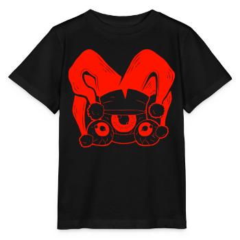 Clowncore Esthétique Globes oculaires bizarres - T-shirt bio MINI CREATOR Stanley/Stella Enfant - noir - Devant - Mikhail (115cm)