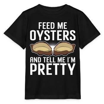 Cadeau amateur de fruits de mer fruits de mer - T-shirt bio MINI CREATOR Stanley/Stella Enfant - noir - Devant - Mikhail (115cm)