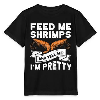 Cadeau amateur de fruits de mer fruits de mer - T-shirt bio MINI CREATOR Stanley/Stella Enfant - noir - Devant - Mikhail (115cm)
