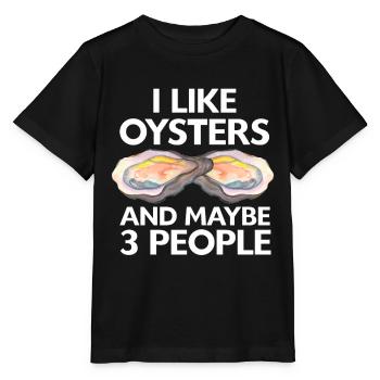 Cadeau amateur de fruits de mer fruits de mer - T-shirt bio MINI CREATOR Stanley/Stella Enfant - noir - Devant - Mikhail (115cm)
