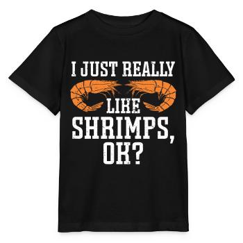 Cadeau amateur de fruits de mer fruits de mer - T-shirt bio MINI CREATOR Stanley/Stella Enfant - noir - Devant - Mikhail (115cm)