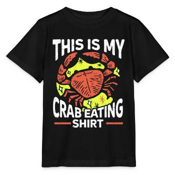 Cadeau amateur de fruits de mer fruits de mer - T-shirt bio MINI CREATOR Stanley/Stella Enfant - noir - Devant - Mikhail (115cm)