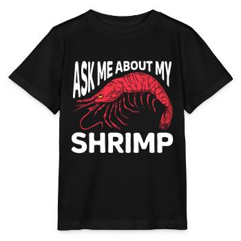 Cadeau amateur de fruits de mer fruits de mer - T-shirt bio MINI CREATOR Stanley/Stella Enfant - noir - Devant - Mikhail (115cm)