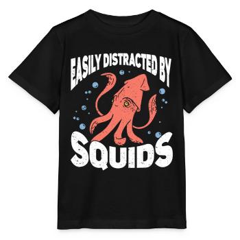 Cadeau amateur de fruits de mer fruits de mer - T-shirt bio MINI CREATOR Stanley/Stella Enfant - noir - Devant - Mikhail (115cm)