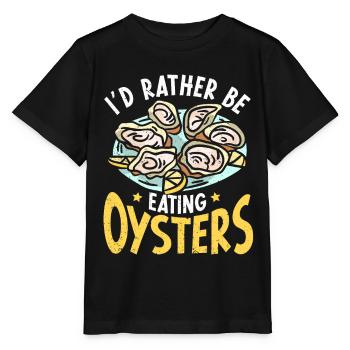 Cadeau amateur de fruits de mer fruits de mer - T-shirt bio MINI CREATOR Stanley/Stella Enfant - noir - Devant - Mikhail (115cm)