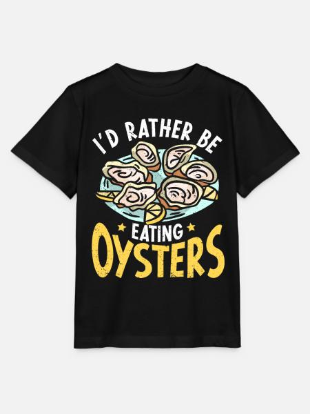 Cadeau amateur de fruits de mer fruits de mer - T-shirt bio MINI CREATOR Stanley/Stella Enfant - noir