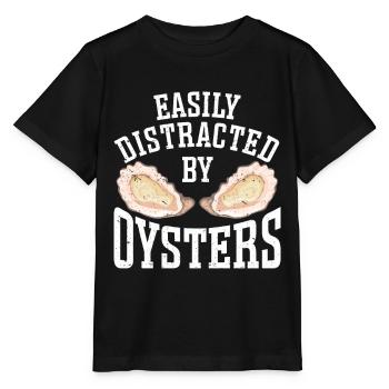 Cadeau amateur de fruits de mer fruits de mer - T-shirt bio MINI CREATOR Stanley/Stella Enfant - noir - Devant - Mikhail (115cm)