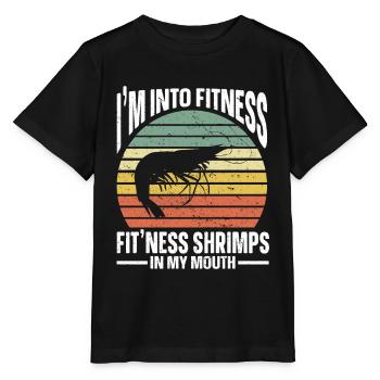 Cadeau amateur de fruits de mer fruits de mer - T-shirt bio MINI CREATOR Stanley/Stella Enfant - noir - Devant - Mikhail (115cm)