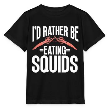 Cadeau amateur de fruits de mer fruits de mer - T-shirt bio MINI CREATOR Stanley/Stella Enfant - noir - Devant - Mikhail (115cm)