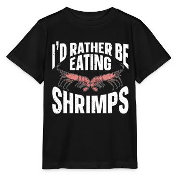 Amateurs de fruits de mer Cadeau Fruits de mer - T-shirt bio MINI CREATOR Stanley/Stella Enfant - noir - Devant - Mikhail (115cm)