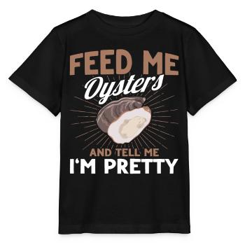 Amateurs de fruits de mer Cadeau Fruits de mer - T-shirt bio MINI CREATOR Stanley/Stella Enfant - noir - Devant - Mikhail (115cm)