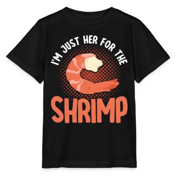 Cadeau pour les amateurs de fruits de mer Fruits de mer - T-shirt bio MINI CREATOR Stanley/Stella Enfant - noir - Devant - Mikhail (115cm)