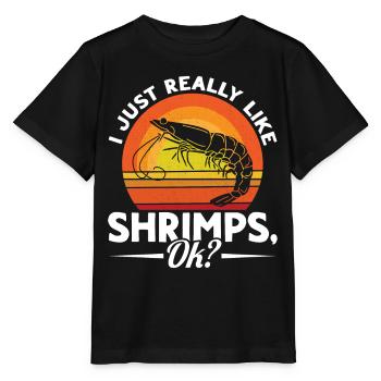 Amateurs de fruits de mer Cadeau Fruits de mer - T-shirt bio MINI CREATOR Stanley/Stella Enfant - noir - Devant - Mikhail (115cm)