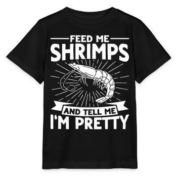 Cadeau pour les amateurs de fruits de mer Fruits de mer - T-shirt bio MINI CREATOR Stanley/Stella Enfant - noir - Devant - Mikhail (115cm)
