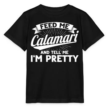 Amateurs de fruits de mer Cadeau Fruits de mer - T-shirt bio MINI CREATOR Stanley/Stella Enfant - noir - Devant - Mikhail (115cm)