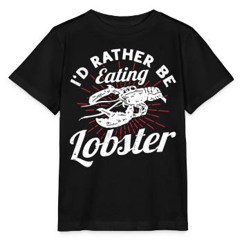 Amateurs de fruits de mer Cadeau Fruits de mer - T-shirt bio MINI CREATOR Stanley/Stella Enfant - noir - Devant - Mikhail (115cm)