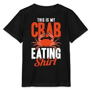 Cadeau pour les amateurs de fruits de mer Fruits de mer - T-shirt bio MINI CREATOR Stanley/Stella Enfant - noir - Devant - Mikhail (115cm)