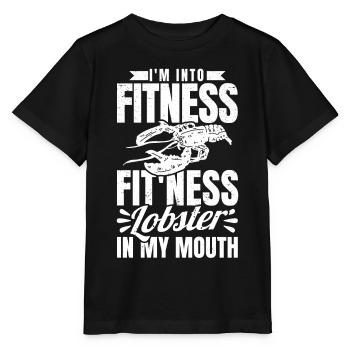 Amateurs de fruits de mer Cadeau Fruits de mer - T-shirt bio MINI CREATOR Stanley/Stella Enfant - noir - Devant - Mikhail (115cm)