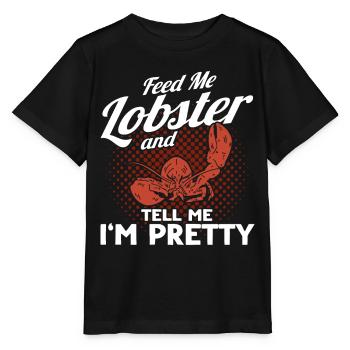 Cadeau pour les amateurs de fruits de mer Fruits de mer - T-shirt bio MINI CREATOR Stanley/Stella Enfant - noir - Devant - Mikhail (115cm)