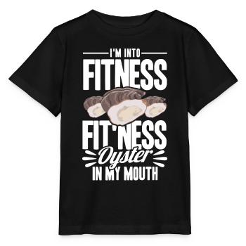 Amateurs de fruits de mer Cadeau Fruits de mer - T-shirt bio MINI CREATOR Stanley/Stella Enfant - noir - Devant - Mikhail (115cm)